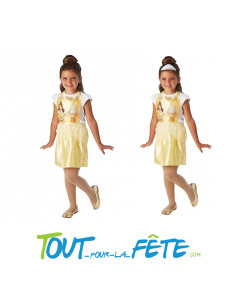 Déguisement de la princesse Belle jaune ( robe + tiare ) 3 - 6 ans 2