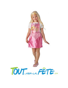 Déguisement de la princesse Aurore rose ( robe + tiare ) 3 - 6 ans