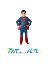 Déguisement Superman DC comics taille enfant combinaison - cape