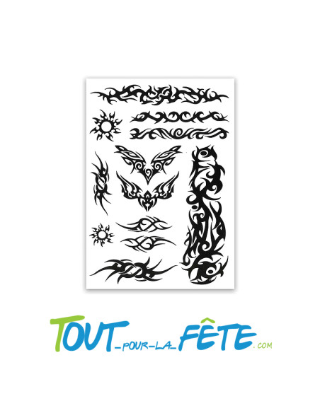 12 Tatouages tribal motifs noirs audacieux et modernes