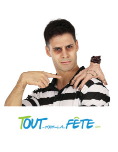 Main morte La chose Mercredi Addams avec élastique 2