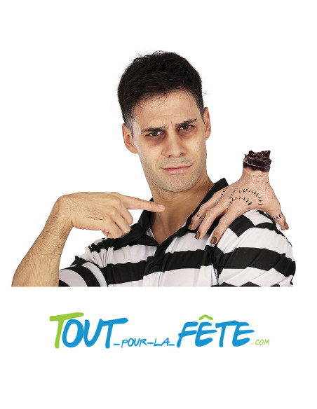 Main morte La chose Mercredi Addams avec élastique