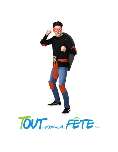 Kit d'accessoires de déguisement de tortue ninja ( 4 en 1 ) taille adulte sous licence officielle