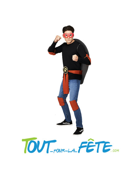 Kit d'accessoires de déguisement de tortue ninja ( 4 en 1 ) taille adulte sous licence officielle