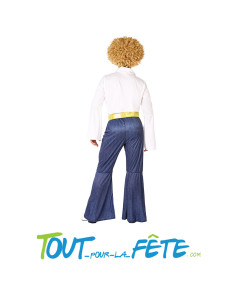 Déguisement disco / année 70 / année 80 homme taille adulte (3 pièces) 2