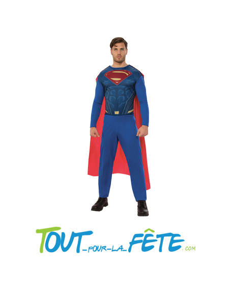 Déguisement Déguisement DC comics Superman homme taille Adulte ( combinaison avec cape )