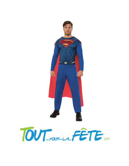 Déguisement Déguisement DC comics Superman homme taille Adulte ( combinaison avec cape )