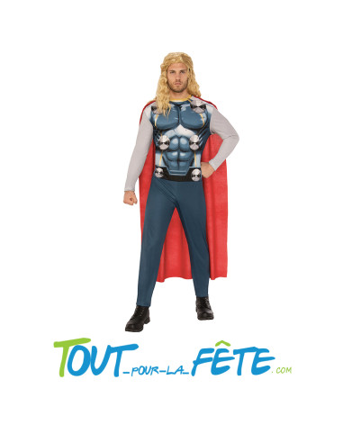 Déguisement de Thor taille adulte Marvel sous licence officielle