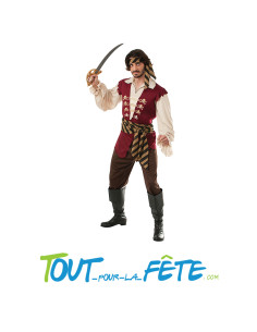 Déguisement de pirate taille adulte 2