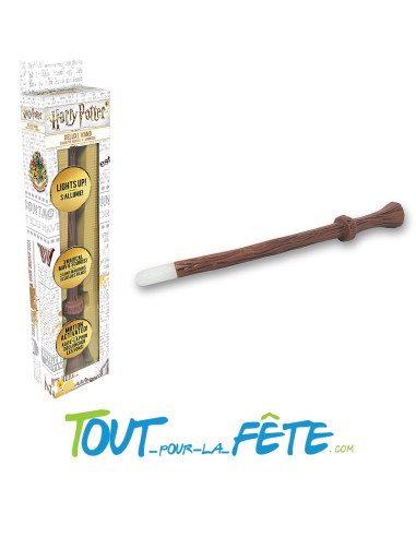 Baguette Harry Potter© avec effets sonores et lumineux 3 sons du film