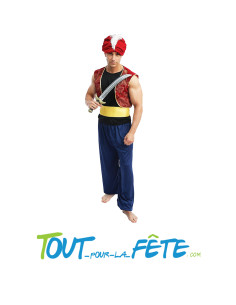 Déguisement prince oriental - arabe Aladdin taille adulte pour homme