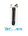 Bracelet de punk noir à pointes argentés taille unique pour adulte