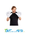 Paire de gants géants blanc Mickey Mouse déguisement Disney