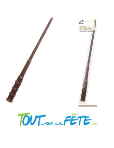 Accessoire de déguisement baguette de sorcier marron 30 cm "Harry Potter" 2
