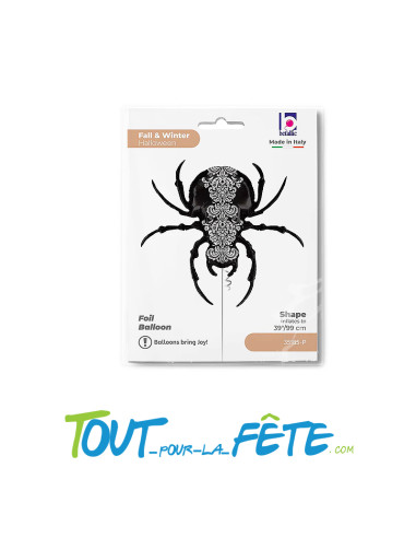 Ballon aluminium Araignée 119 cm