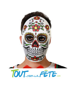 Masque squelette mexicain Day of the dead / Dia de muertos Halloween