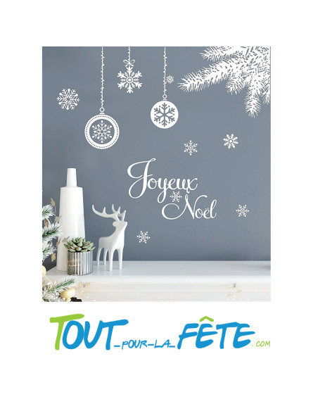 stickers / autocollant de noël 2 modèles différents (modèle aléatoire)