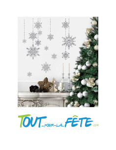 Stickers / autocollant de noël 2 modèles différents (modèle aléatoire)