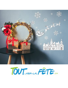 Stickers / autocollant de noël 2 modèles différents (modèle aléatoire) 2