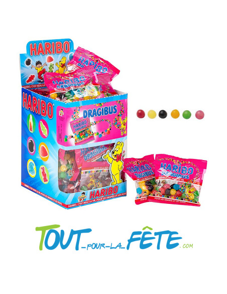 Mini sachet Haribo dragibus 40g sachet dragibus pour les grands et les petits