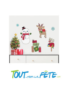stickers / autocollant de noël 2 modèles différents (modèle aléatoire) 2