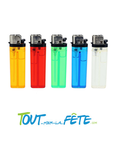 Briquet jetable de marque noss couleurs...