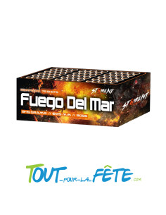 Feu d'artifice fuego del mar 75 coups 2 minutes environs calibre 25mm catégorie F2