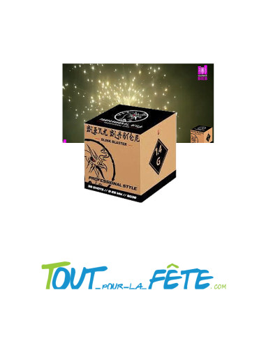 Feux d'artifice compact Blink Blaster 50 seconde 36 coups  calibre 25mm