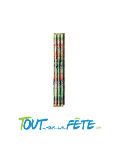 Chandelle romaine tempête rouges et vertes 10 coups ( calibre 20mm )