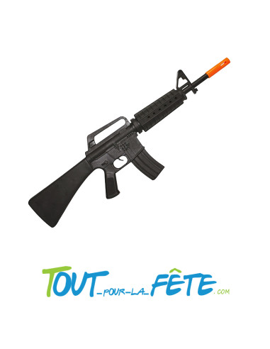 Arme mitraillette / fusil de braqueur bruiteur 67cm
