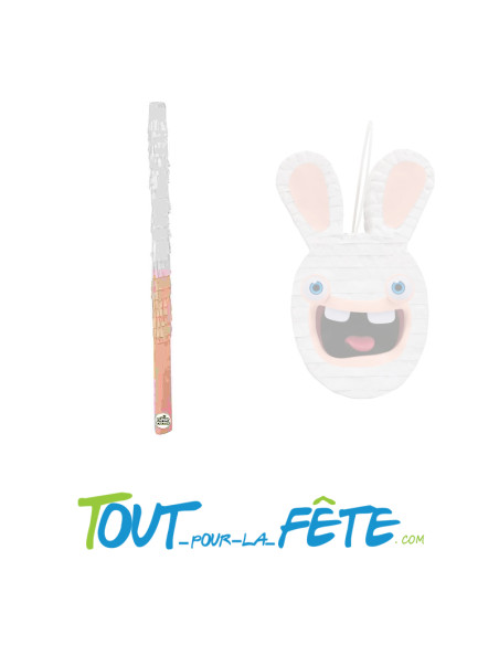 Bâton pour pinata lapin crétin