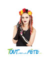 Set day of the dead ( serre-tête - gants - collier )  taille unique