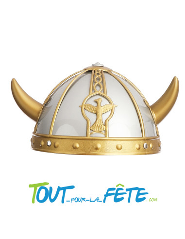 Casque viking avec 2 petites cornes - adulte -