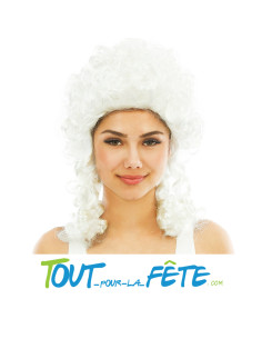 Perruque Marquise Femme style baroque et boucles anglaises
