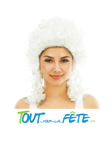 Perruque Marquise Femme style baroque et...