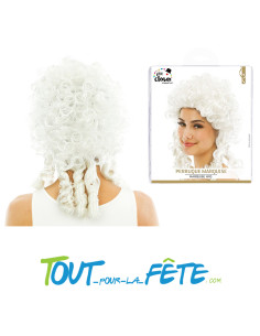 Perruque Marquise Femme style baroque et boucles anglaises 2