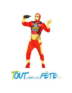 Costume I rhum man "à l'apero, c'est une machine !" Taille adulte ( capuche - combinaison )