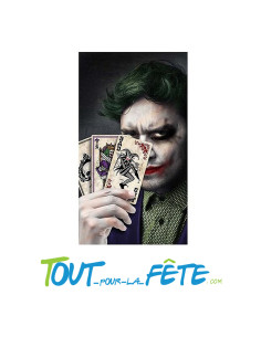Jeu de 12 cartes géante joker / mr smile 11x20 cm 2