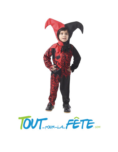 Déguisement bouffon diabolique pour bébé 1 - 2 ans