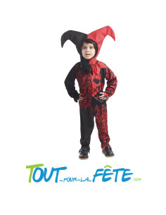 Déguisement bouffon diabolique pour bébé 1 - 2 ans 2
