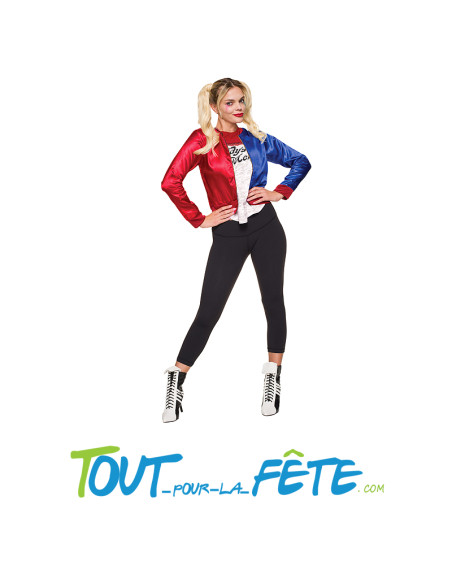 Costume Harley quinn ( veste avec chemise ) "Suicide Squad" taille adulte