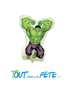 Ballon en aluminium Marvel Avengers Hulk 80x96 cm Licence officielle 2