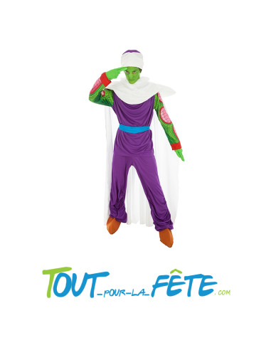 Déguisement de Piccolo Dragon ball Z taille adulte licence officielle