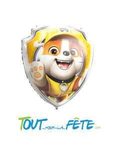 Ballon aluminium La Pat Patrouille Rubble 68x75cm 2