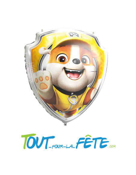 Ballon aluminium La Pat Patrouille Rubble 68x75cm