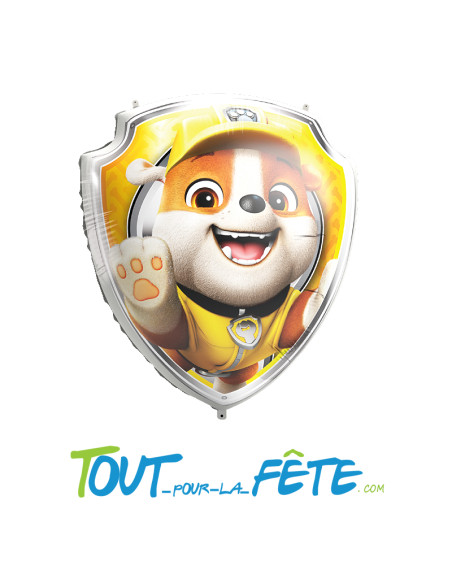 Ballon aluminium La Pat Patrouille Rubble 68x75cm