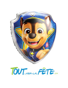 Ballon aluminium La Pat Patrouille Chase 68x75cm