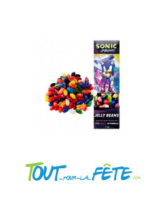 Bonbons jelly beans Sonic 20g un plaisir sucré