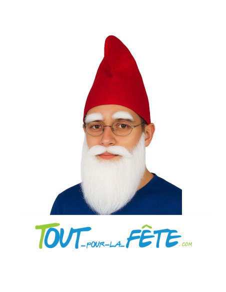 Chapeau / bonnet rouge de nain ou Grand Schtroumpf thème bande dessiné