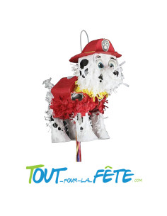 Pinata a tirer Pat patrouille pompier Marcus 34x34 cm licence officielle